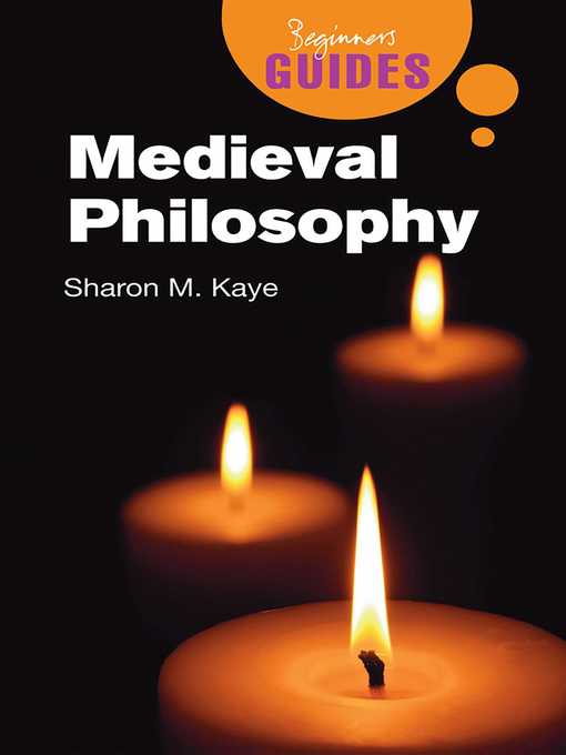 Cover image for Medieval Philosophy